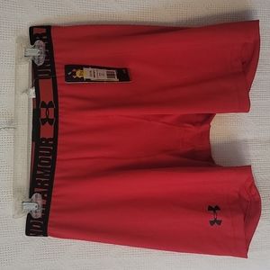 Under Armour Sonic Compression Shorts RED